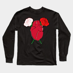 Dueling Roses Long Sleeve T-Shirt